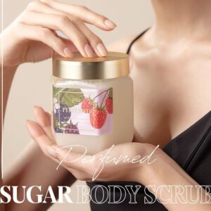 plu – perfumed sugar body scrub 500гр Жимсний зөөлөн үнэрт, элсэн чихэртэй биеийн гуужуулагч