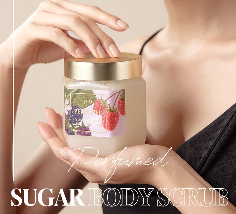 plu – perfumed sugar body scrub 500гр Жимсний зөөлөн үнэрт, элсэн чихэртэй биеийн гуужуулагч plu – perfumed sugar body scrub 500гр Жимсний зөөлөн үнэрт, элсэн чихэртэй биеийн гуужуулагч