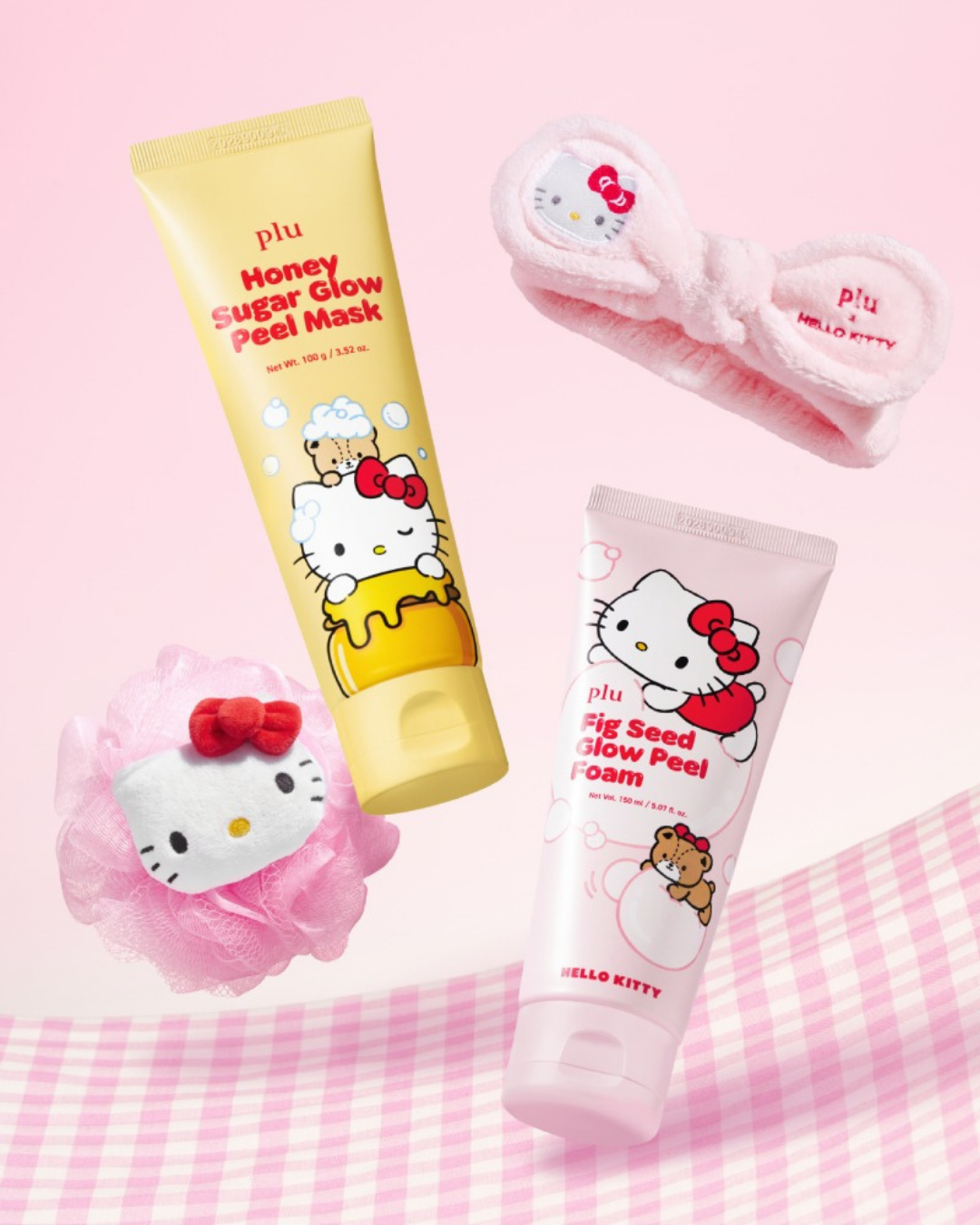 plu × hello kittyfig seed glow peel foam Гуужуулагчтай хөөсөн цэвэрлэгч plu × hello kittyfig seed glow peel foam Гуужуулагчтай хөөсөн цэвэрлэгч