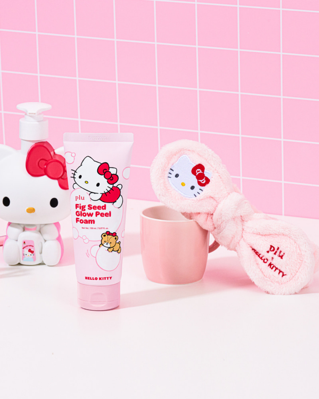 plu × hello kittyfig seed glow peel foam Гуужуулагчтай хөөсөн цэвэрлэгч plu × hello kittyfig seed glow peel foam Гуужуулагчтай хөөсөн цэвэрлэгч