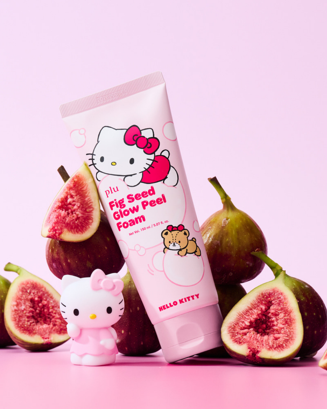 plu × hello kittyfig seed glow peel foam Гуужуулагчтай хөөсөн цэвэрлэгч plu × hello kittyfig seed glow peel foam Гуужуулагчтай хөөсөн цэвэрлэгч