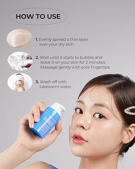 be the skin bubble heartleaf o2 wash off maskpack, 50гр Хүчилтөрөгчтэй хөөсөн маск be the skin bubble heartleaf o2 wash off maskpack, 50гр Хүчилтөрөгчтэй хөөсөн маск