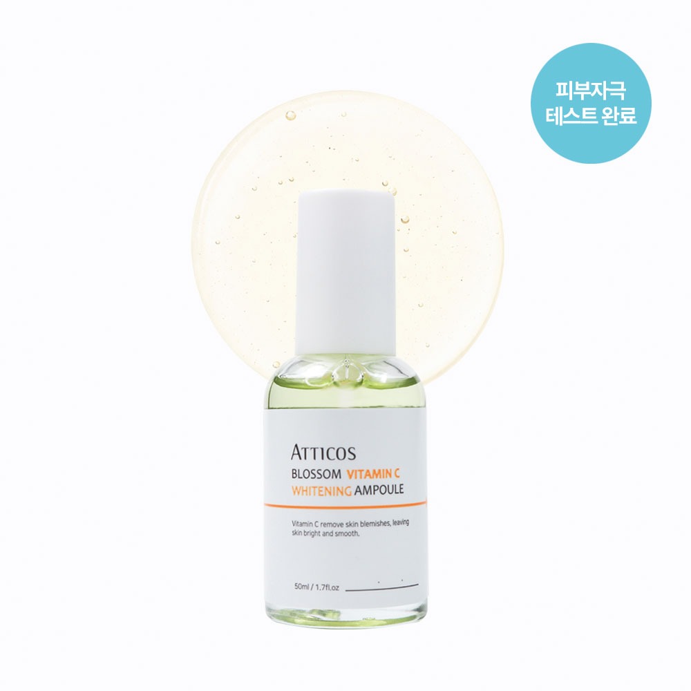 atticos blossom vitamin c whitening ampoule (50ml) Арьс цайруулж, нөсөө толбо бүдгэрүүлэх витамин С ампул atticos blossom vitamin c whitening ampoule (50ml) Арьс цайруулж, нөсөө толбо бүдгэрүүлэх витамин С ампул