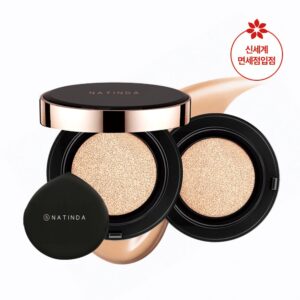 natinda aura perfect cover cushion 15g + 15g refill