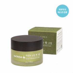 natinda natural mild artemisia herb cream Шарилжны хандтай, эмзэг арьс тайвшруулах тос