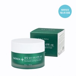 natinda pine needle calming cica cream 50g