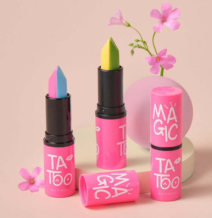 natinda magic tattoo lipstick (2 color) Хувирдаг уруулын будаг natinda magic tattoo lipstick (2 color) Хувирдаг уруулын будаг