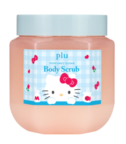 plu x hello kitty perfumed sugar body scrub (fluer soap) plu x hello kitty perfumed sugar body scrub (fluer soap)