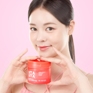 be the skin vitavita raspberry pdrn toner pad