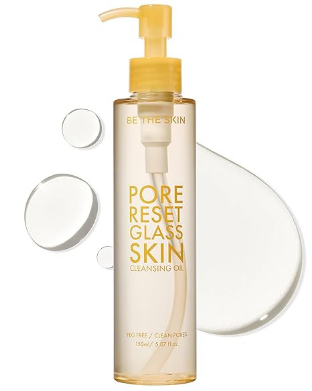 be the skin – pore reset glass skin cleansing oil (150ml) be the skin – pore reset glass skin cleansing oil (150ml)